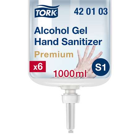 Gel hydroalcoolisé pour distributeur Tork 1L c/6